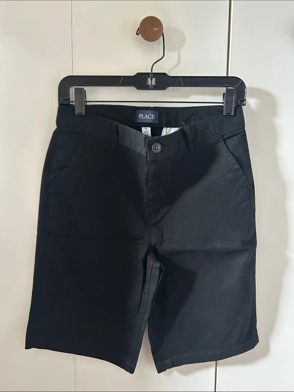 The Children's Place Black Chino Shorts